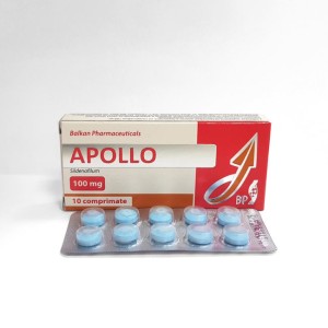 Apollo (Viagra) 100 mg per tab, 10 tabs per blister