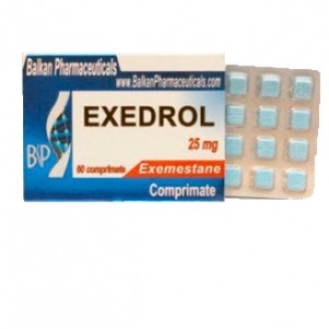 Exedrol (Aromasin) 20 tabs blister 25 mg/tab