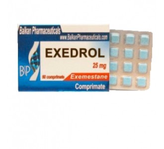 Exedrol (Aromasin) 20 tabs blister 25 mg/tab