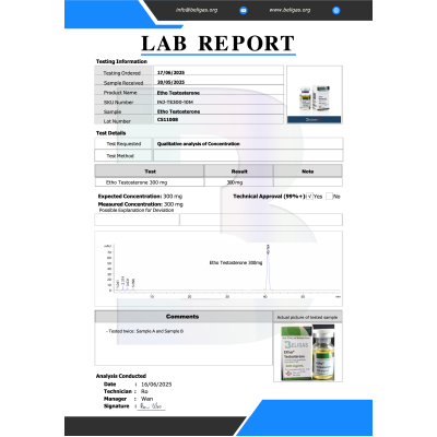 Buy Etho-Testosterone (Testosterone Enanthate) 300mg/ml