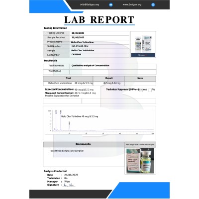Buy Helio Clen Yohimbine 40mcg & 5.5mg/ml