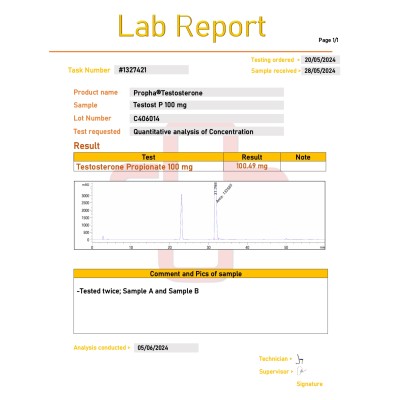 Buy Propha-Testosterone (Testosterone Propionate) 100mg/ml