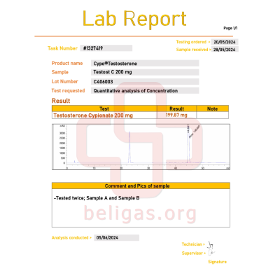 Buy Testosterone Cypionate 200mg/ml 10ml 