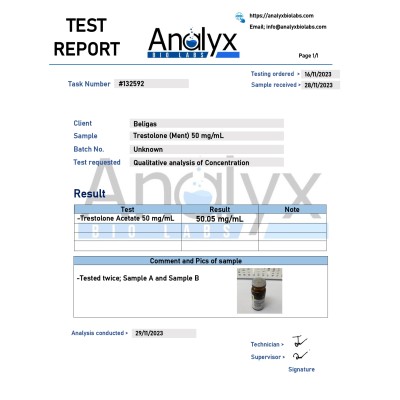 Acro-Trestolone (Ment) 50mg/ml - Beligas Pharmaceuticals