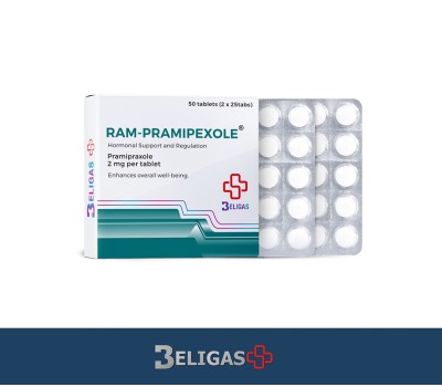Buy original Beligas Pramipexole 2mg (50 tabs)