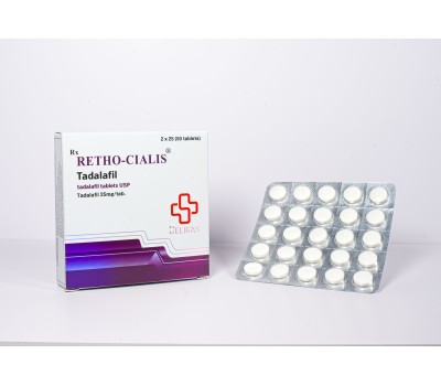 Cialis (Tadalafil) 25mg 50tabs - Beligas Pharmaceuticals