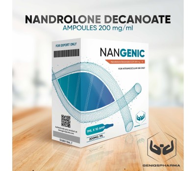 Buy original GenisQ Pharma Nangenic (NANDROLONE DECANOATE) 200mg/ml 10amps