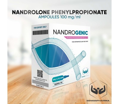 Buy original GenisQ Pharma Nandrogenic ( Nandrolone Phenylpropionate )  100mg/ml 10amps