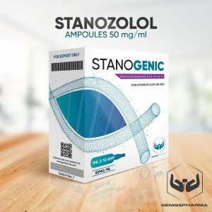Stanogenic (STANOZOLOL)  50mg/ml . 10amps