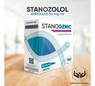 Stanogenic (STANOZOLOL)  50mg/ml . 10amps