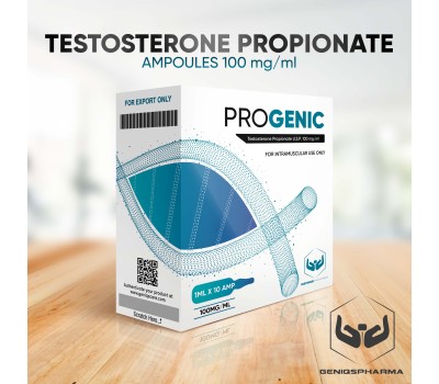 Buy original Geniqs Pharma Progenic (TESTOSTERONE PROPIONATE) 100mg/ml 10 amps