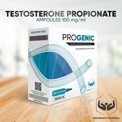 Buy original Geniqs Pharma Progenic (TESTOSTERONE PROPIONATE) 100mg/ml 10 amps