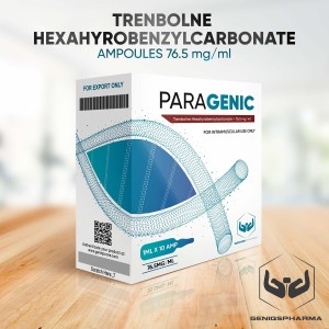 Paragenic (TRENBOLONE HEXAHYDROBENZYLCARBONATE) 76.5mg/ml 10amps