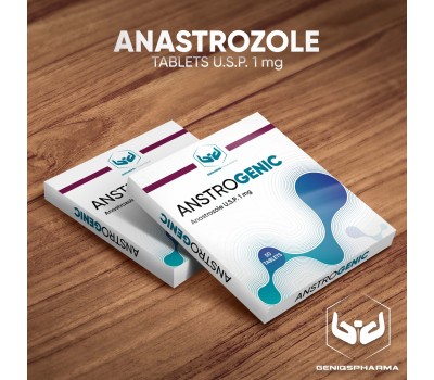 Buy original Genisq Pharma Anstrogenic (ANASTROZOLE) 1mg/tab 50 Tabs 