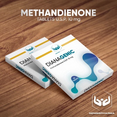 Buy original Genisq Pharma Dianagenic (METHANDIENONE) 10mg 50 Tabs