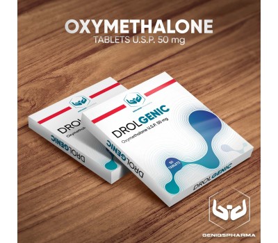 Buy original Genisq Pharma Drolgenic (OXYMETHOLONE) 50mg 50 Tabs