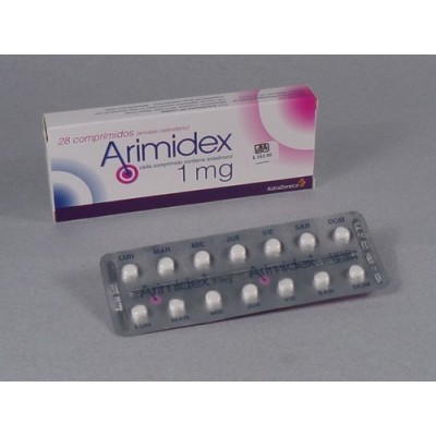 Buy Arimidex 1mg 28 Tabs