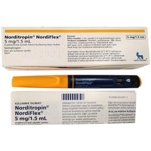 NORDITROPIN NORDIFLEX 15 IU 5 MG/1.5 ML