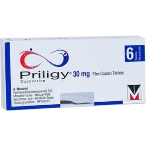 Priligy (Dapoxetine) Menarini 30mg 6tabs