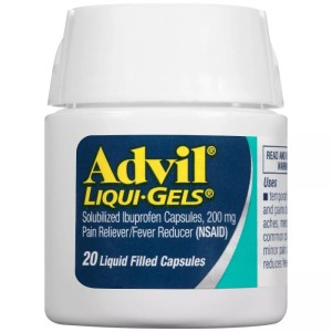 ADVIL LIQUI-GEL 200 MG 20 CAP.S