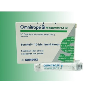 OMNITROPE 30 IU 10 MG/1.5 ML CARTRIDGE