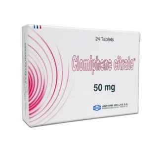 Clomiphene Citrate (Clomid) 24 tabs 50mg/tab