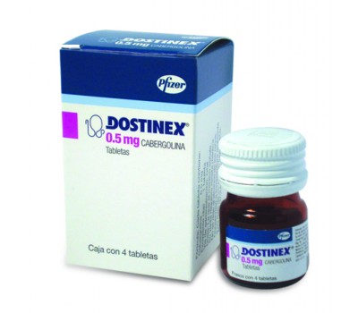 Dostinex (Cabergoline) 8 tabs 0,5mg/tab