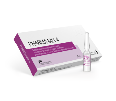 PharmaMix 4 10amps 600mg/ml Expired Labels