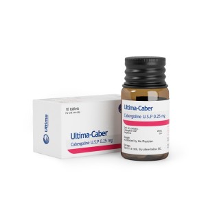 Ultima-Caber 10 pills x 0.25 mg