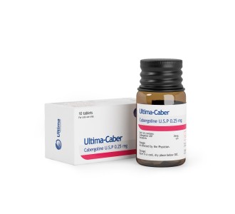 Ultima-Caber 10 pills x 0.25 mg