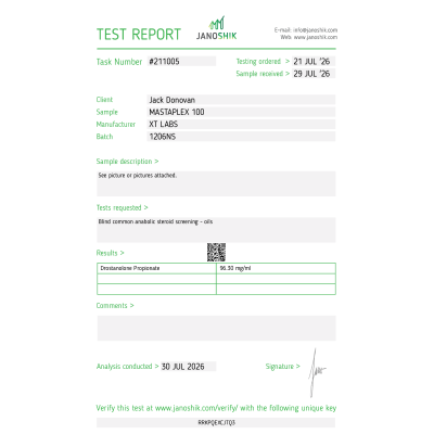Buy XT Labs Mastaplex 100
