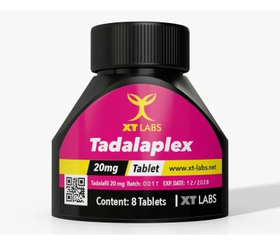 Buy XT Labs TADALAPLEX 20mg 8 tabs