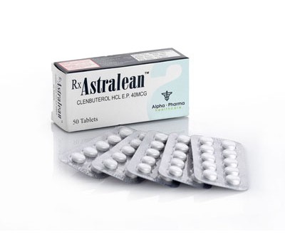 Buy original Alpha Pharma Astralean (Clenbuterol HCL)