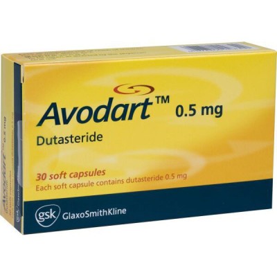 Buy Avodart 0.5 mg × 30 Capsules