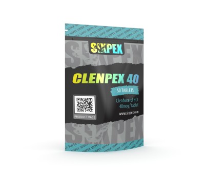 SixPex Clenpex 40mcg (Clenbuterol) 50tabs