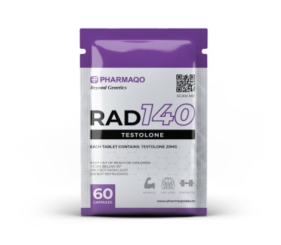 Buy Pharmaqo RAD 140 (TESTOLONE) 20mg 60tabs