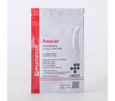 Buy Pharmaqo Anavar 10mg/tab 100tabs