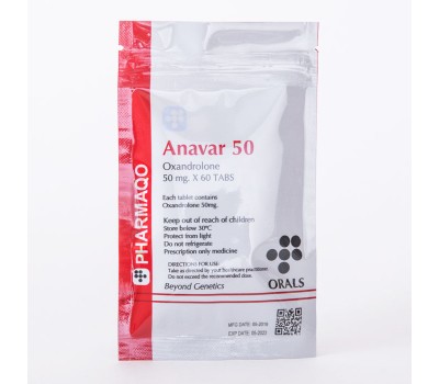 Buy Pharmaqo Anavar 50mg/tab 60tabs