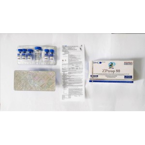 ZPtropin (HGH) 5 vials 16IU/vial 80iu kit + 12ml BacWater